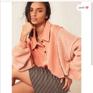 NWT Free People Prep School Pullover